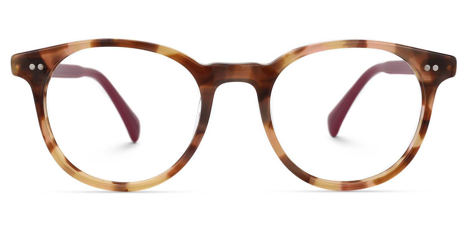 Tankins Round Brown Glasses | ZEELOOL Canada0
