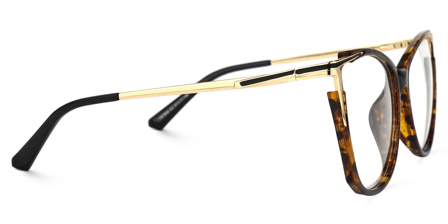 Yomary Cateye Tortoise Thin Frame Glasses | ZEELOOL Canada2