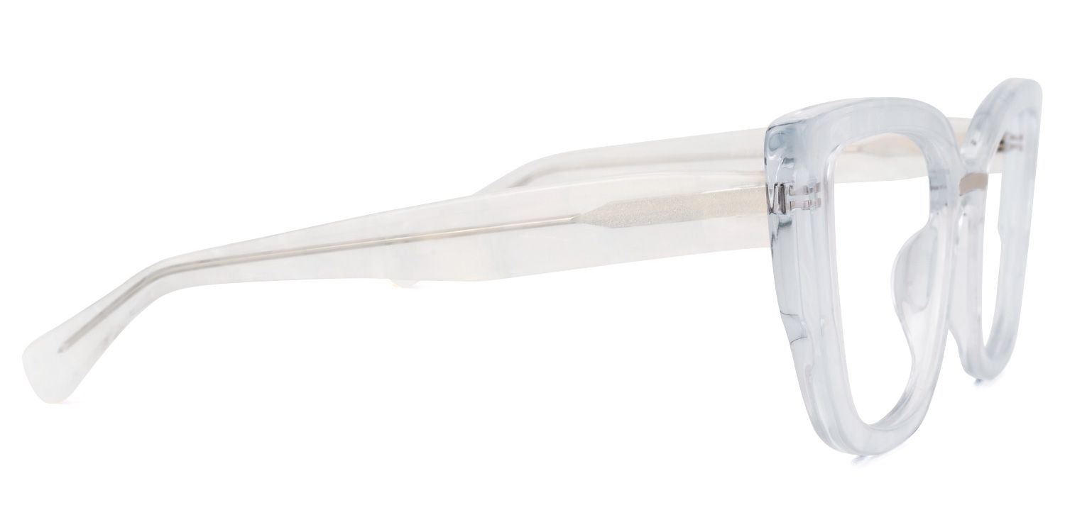 Peggy Cateye Clear Glasses | ZEELOOL Canada2