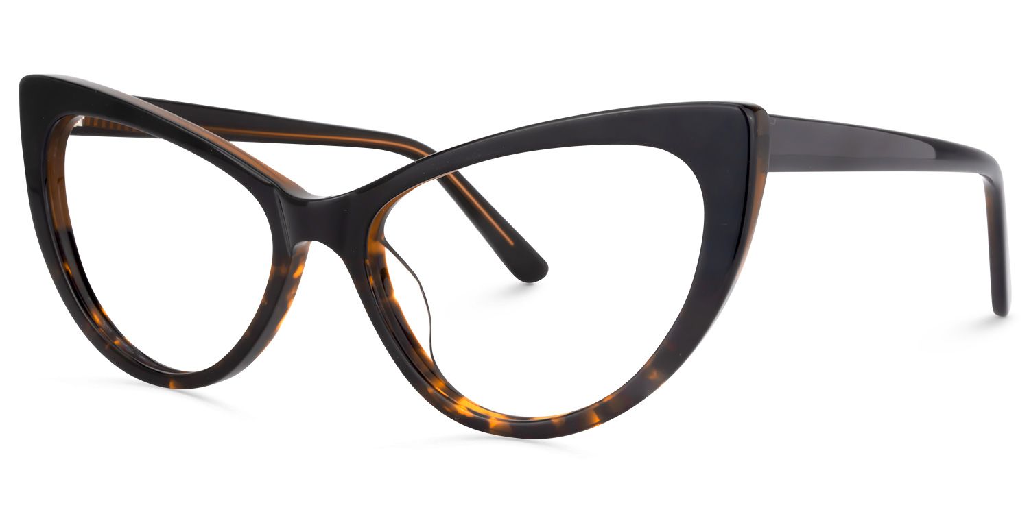 Ginna Cat Eye Tortoise Glasses  | ZEELOOL Canada2