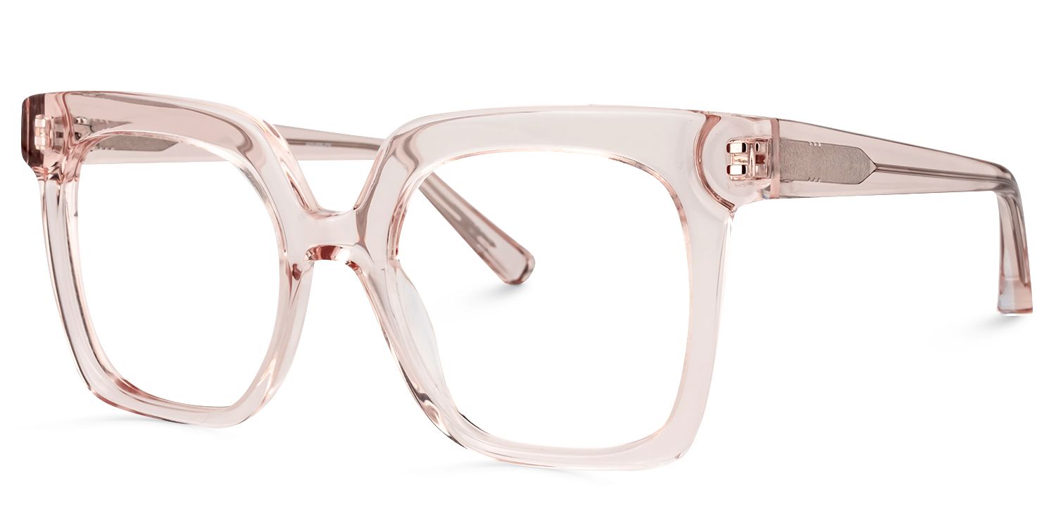 Dexter Square Beige Glasses | ZEELOOL Canada2