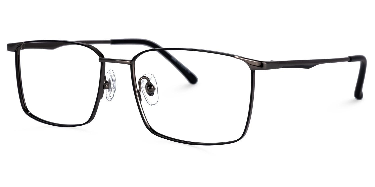Tyrone Rectangle Tarnish Glasses | ZEELOOL Canada1