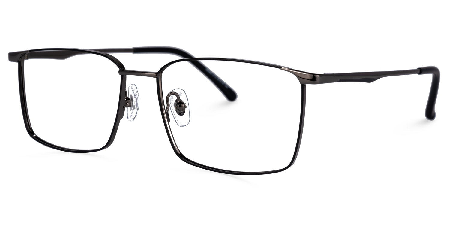 Tyrone Rectangle Tarnish Glasses | ZEELOOL Canada1