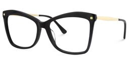 Isaebella Butterfly Black Glasses2
