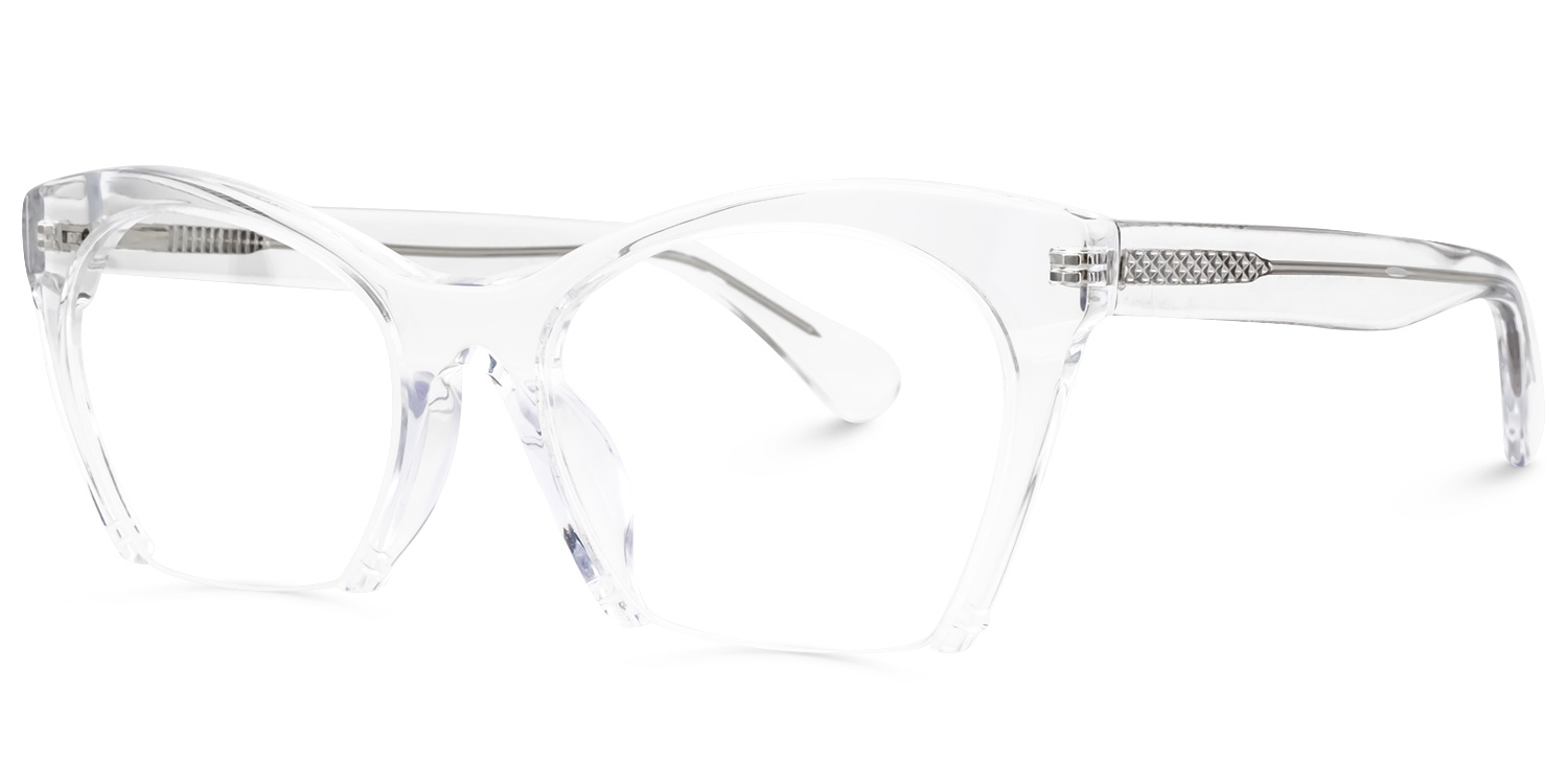 Christine Cat Eye Crystal Glasses1