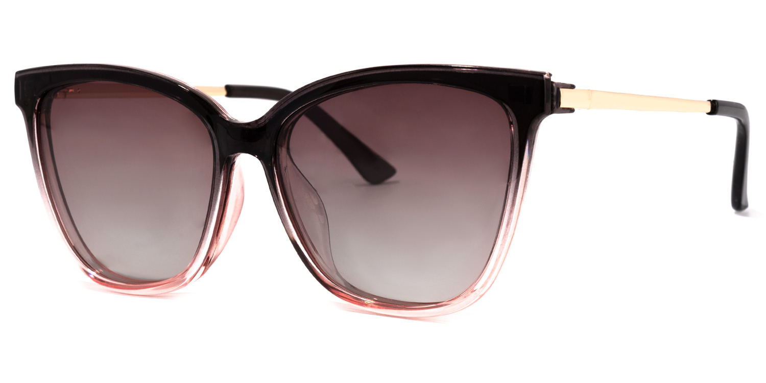 Tranika Cateye Black-Pink Glasses1