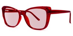 Farris Red Cat eye Sunglasses1