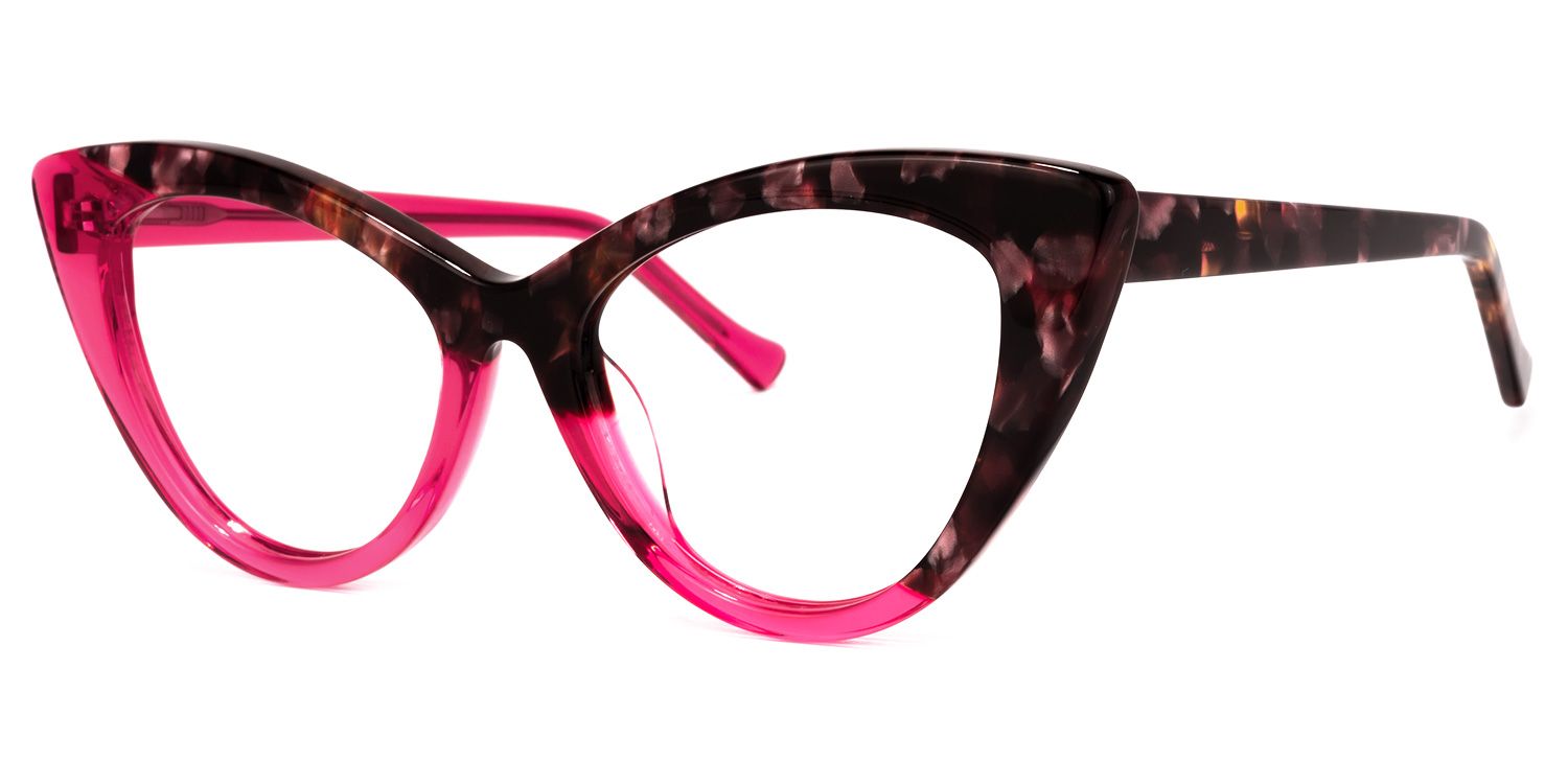 Maxine Cateye Red Glasses | ZEELOOL Canada1