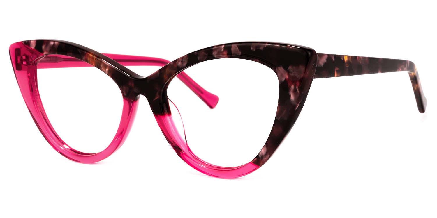 Maxine Cateye Red Glasses1