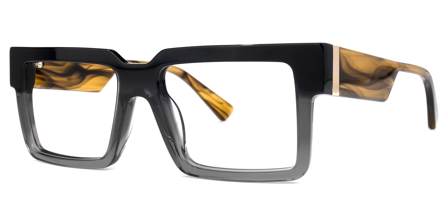 Palacious Square Two-Tone Glasses | ZEELOOL Canada1