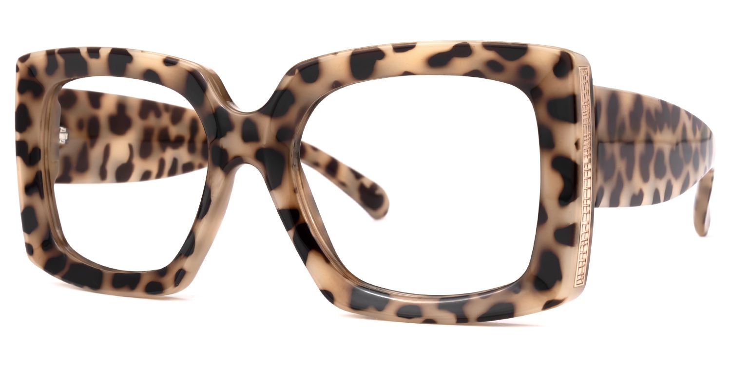 Yael Square Light-Tortoise Glasses | ZEELOOL Canada1