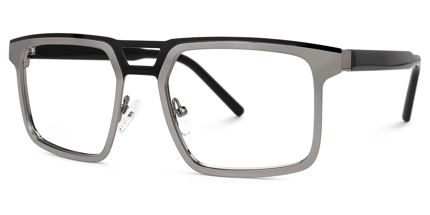 Wirtz Geometric Gray Glasses | ZEELOOL Canada1