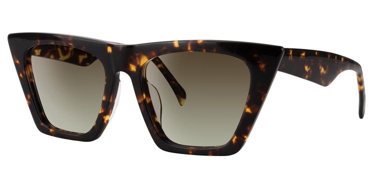 Cecile Cat Eye Tortoise Sunglasses