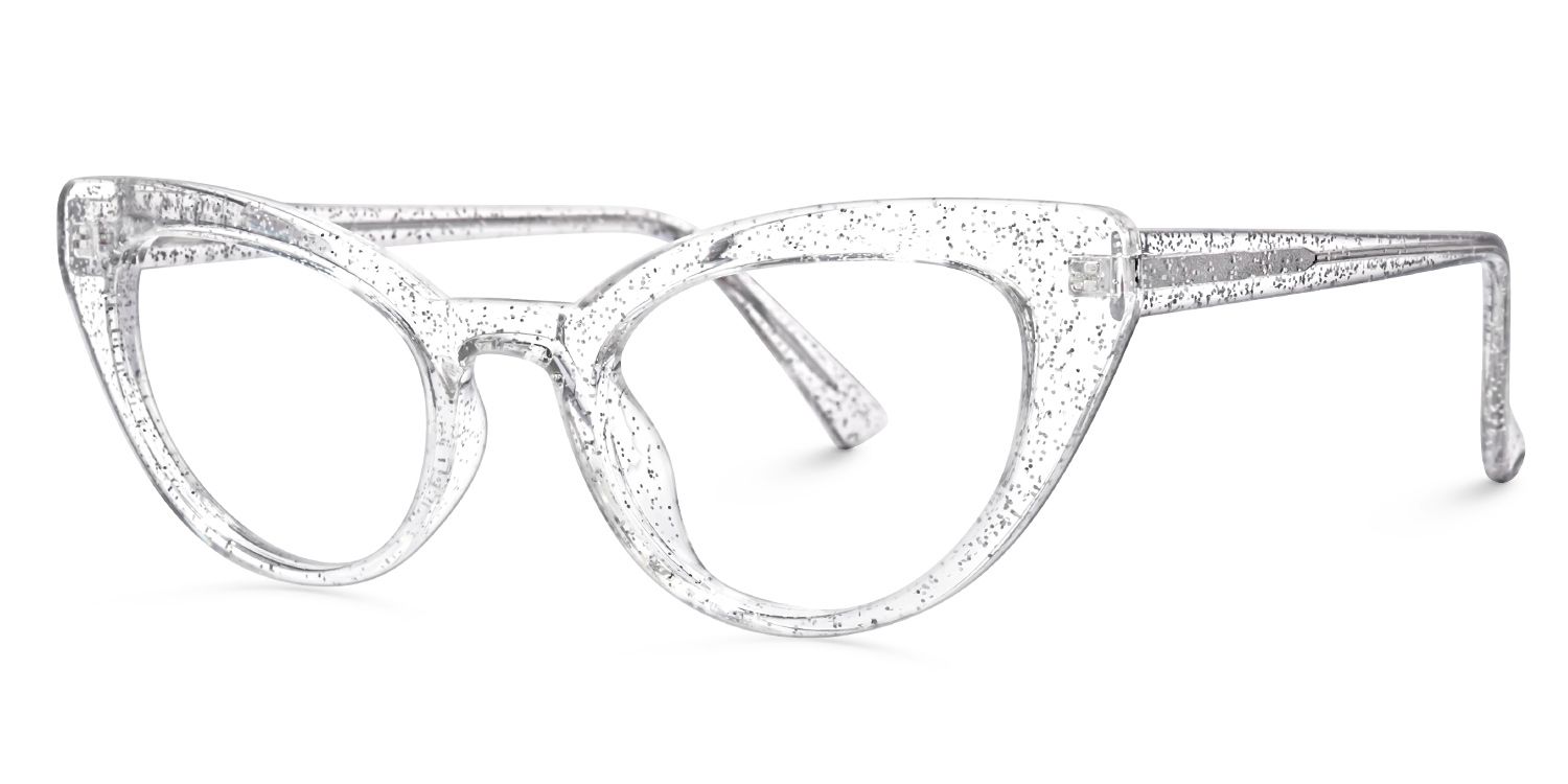 Evans Cateye Clear Glasses | ZEELOOL Canada1