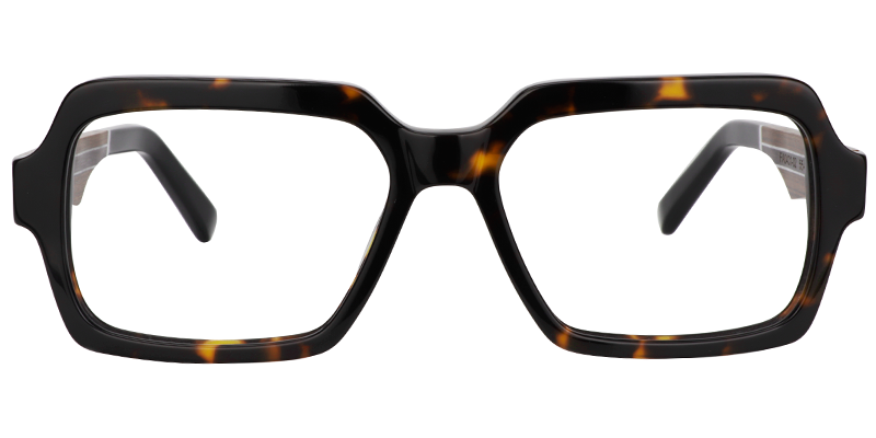 Jack Rectangle Tortoise Glasses0