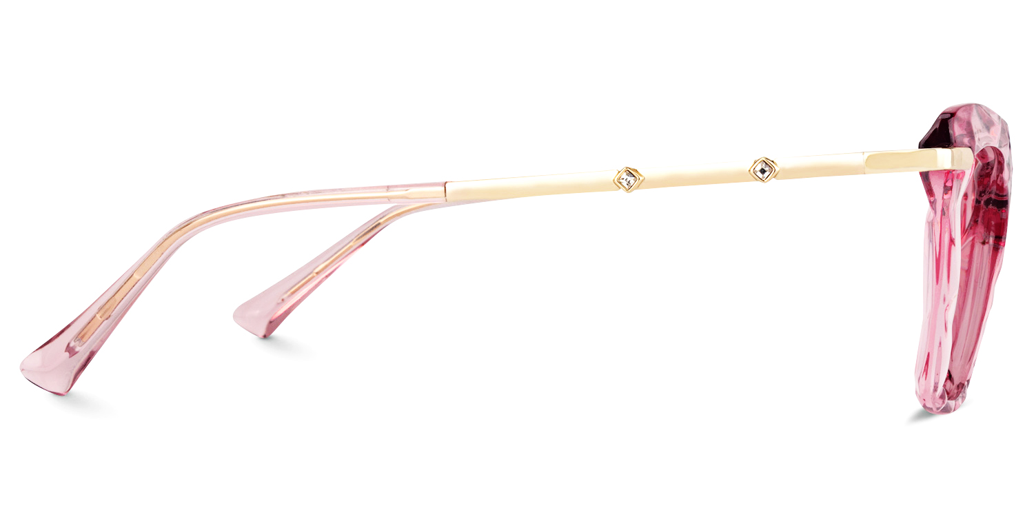 Juliet Cateye Pink Sunglasses | ZEELOOL Canada3