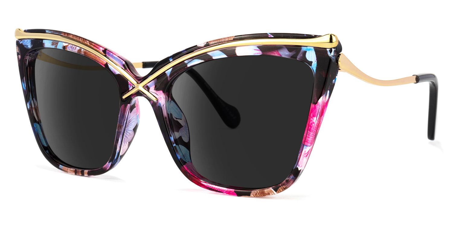 Winston Butterfly Floral Sunglasses | ZEELOOL Canada1