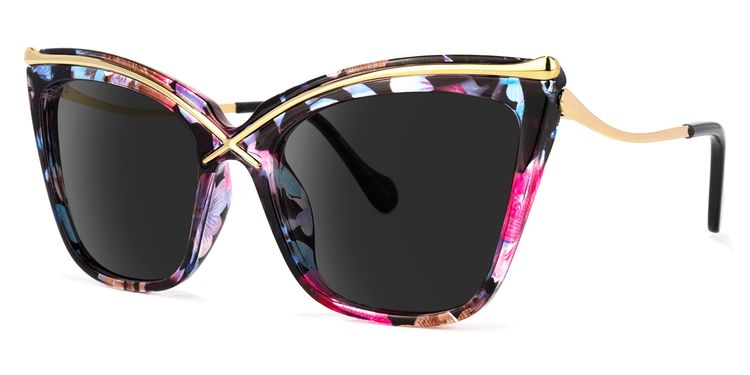 Winston Butterfly Floral Sunglasses