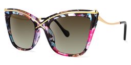 Winston Butterfly Floral Sunglasses1