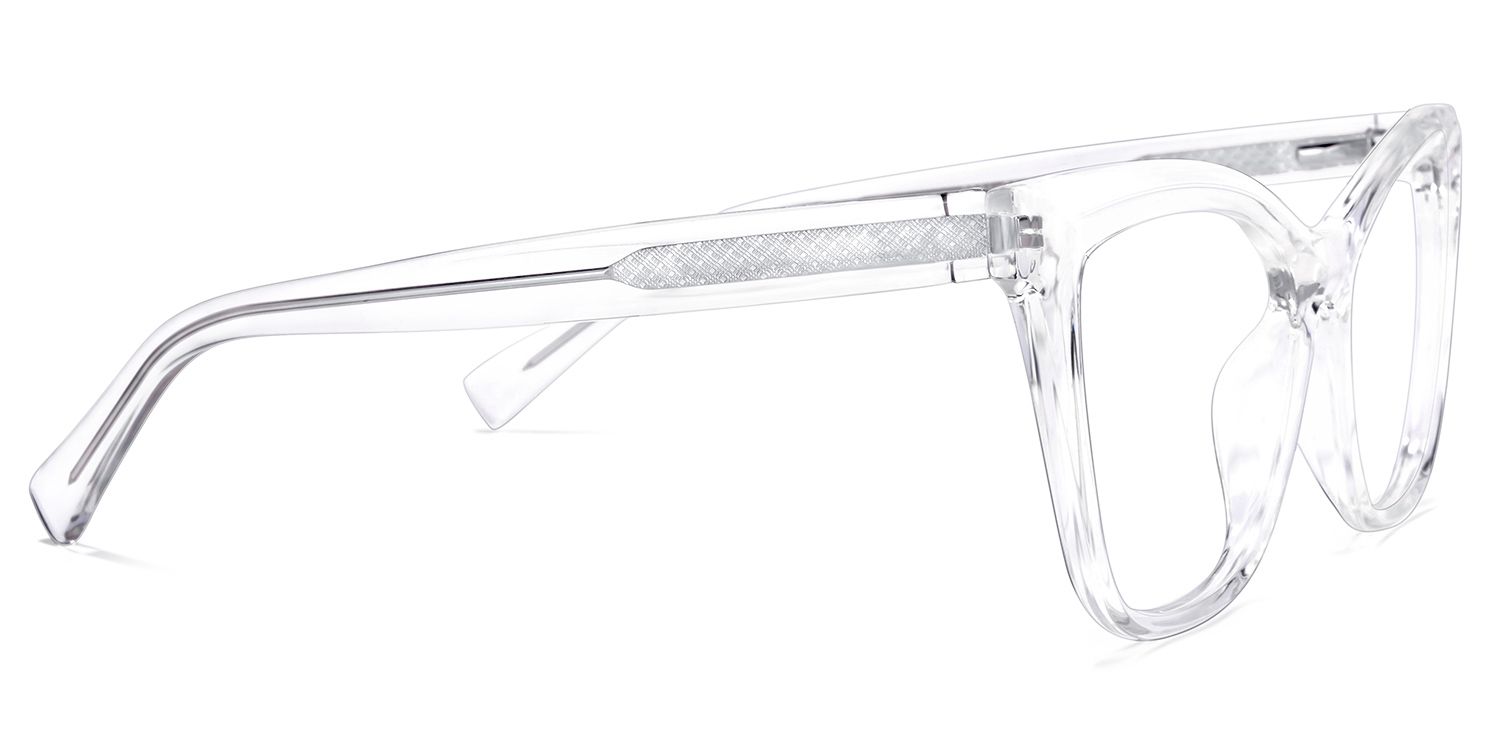 Raegan Cateye Clear Glasses | ZEELOOL Canada3