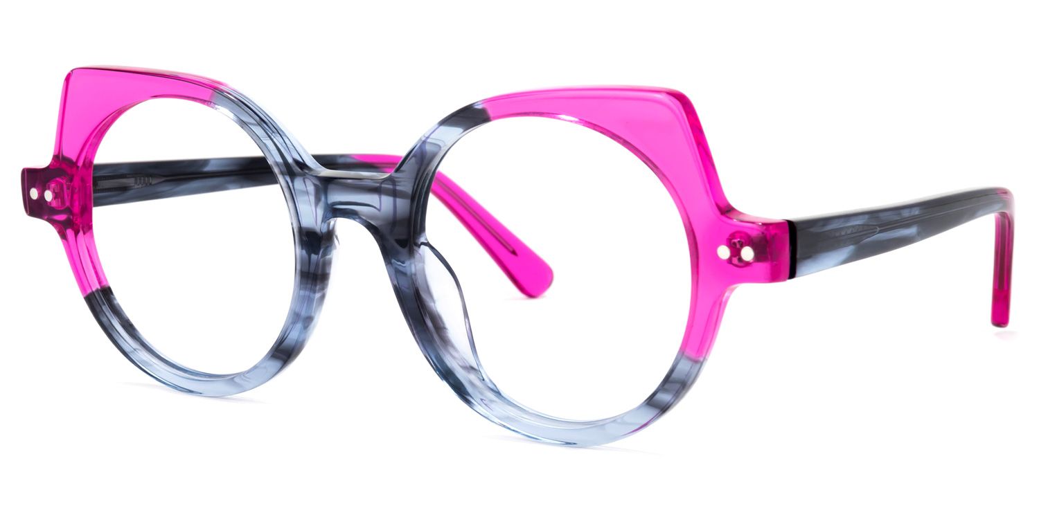 Gilbert Cateye Gray Glasses | ZEELOOL Canada2