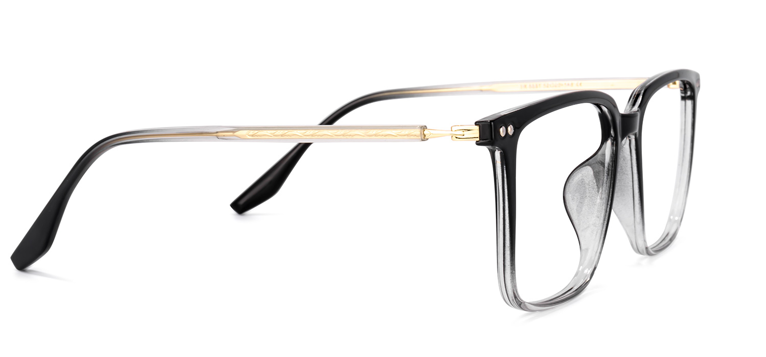 Tobias Square Black Glasses | ZEELOOL Canada3