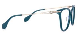 Westley Butterfly Peacock-Green Glasses3