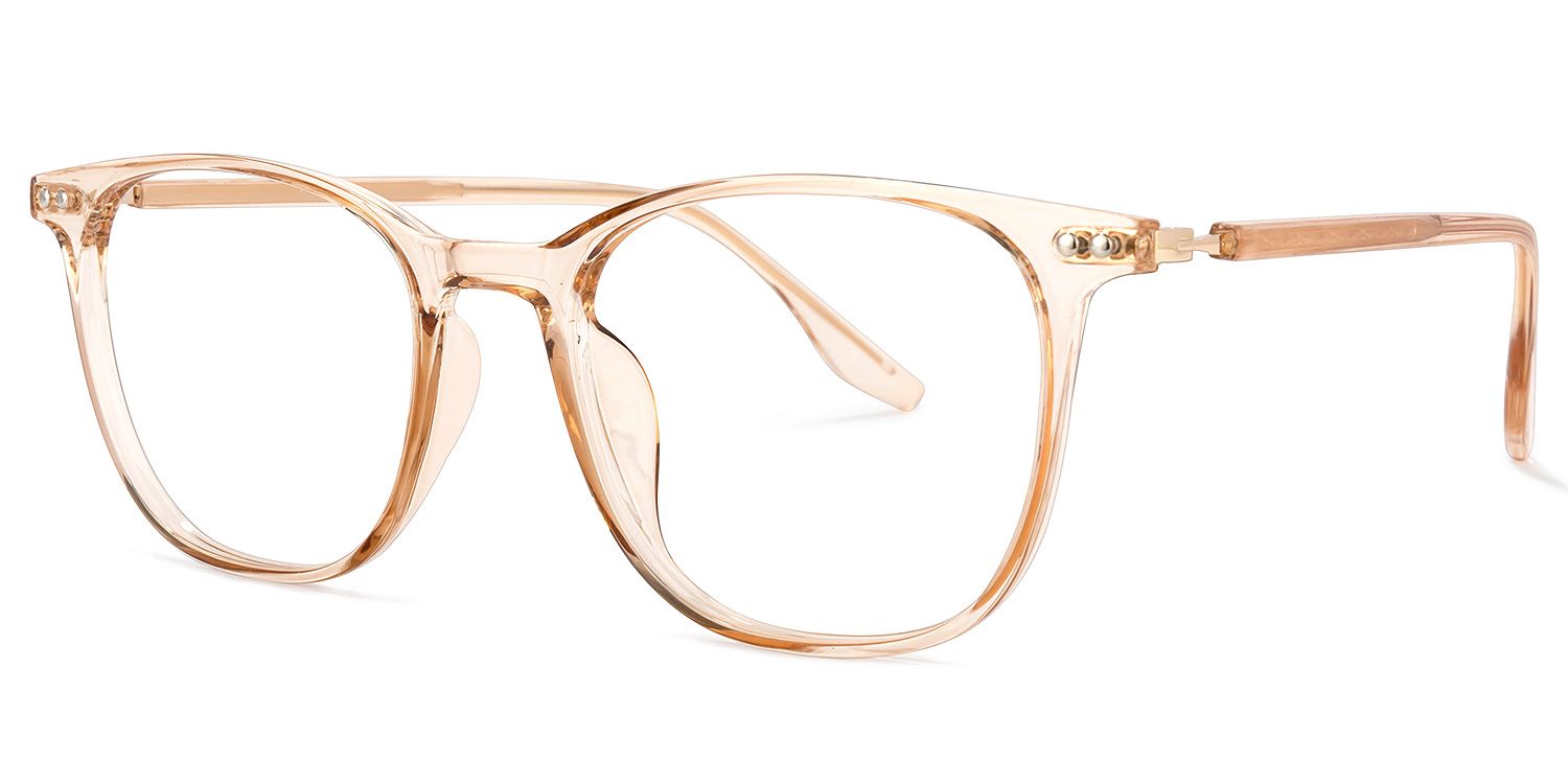 Wilfred Square Beige Glasses | ZEELOOL Canada1
