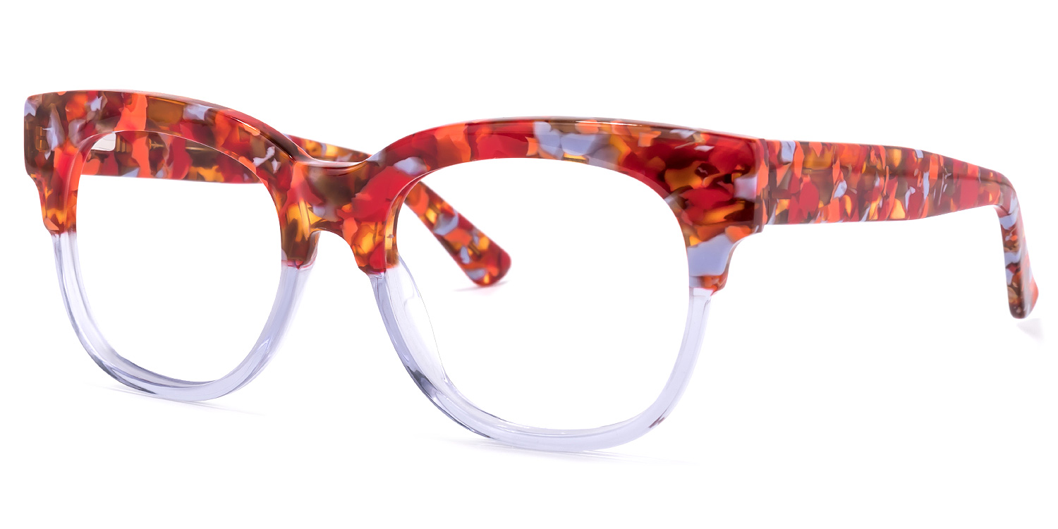 Yessenia Square Purple Glasses | ZEELOOL Canada1