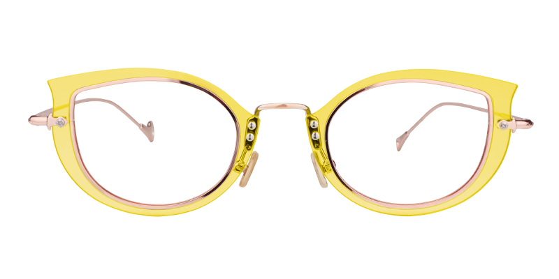 Cat Eye Yollow Glasses | ZEELOOL Canada0