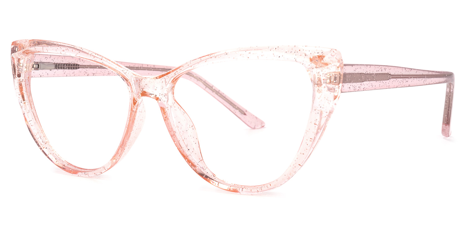 Tarun Cateye Pink Glasses | ZEELOOL Canada1