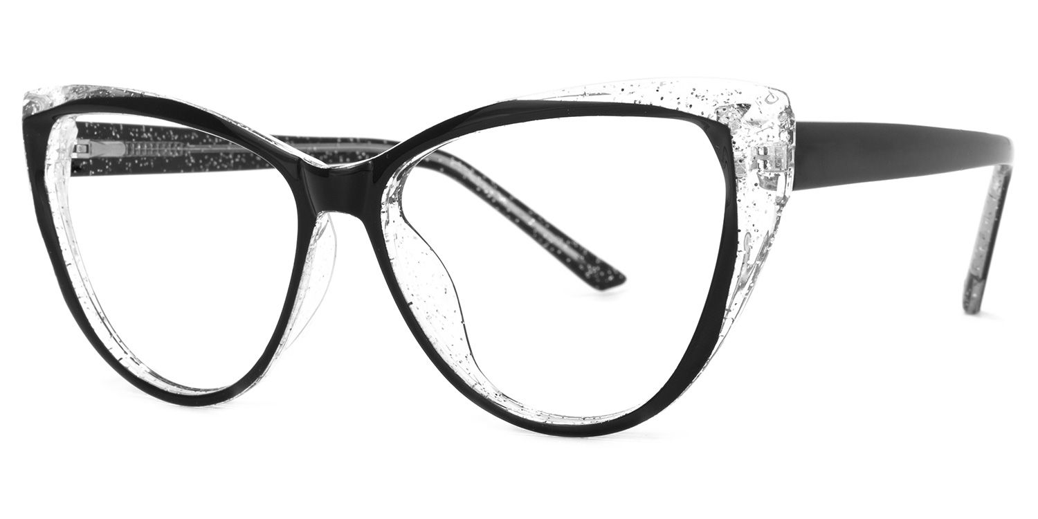 Tarun Cateye Black Glasses | ZEELOOL Canada1