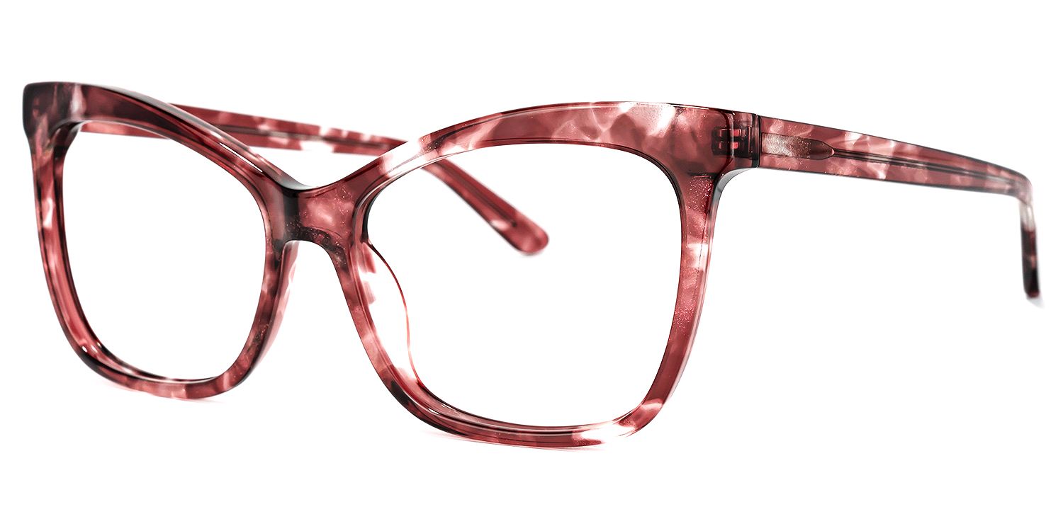 Richardson Cateye Light-Maroon Glasses | ZEELOOL Canada1