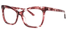 Richardson Cateye Light-Maroon Glasses1
