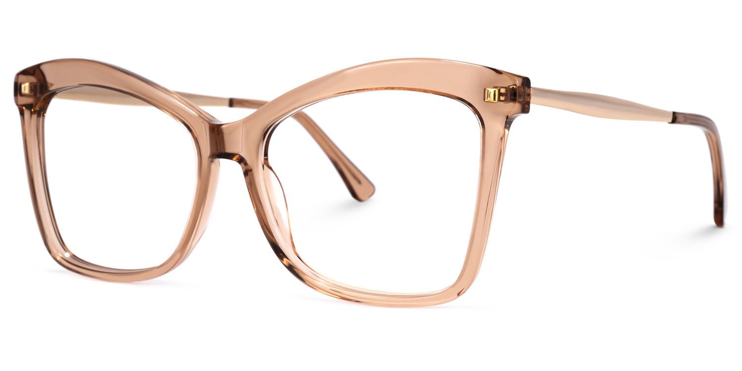 Isaebella Butterfly Beige Frame Glasses | Zeelool1