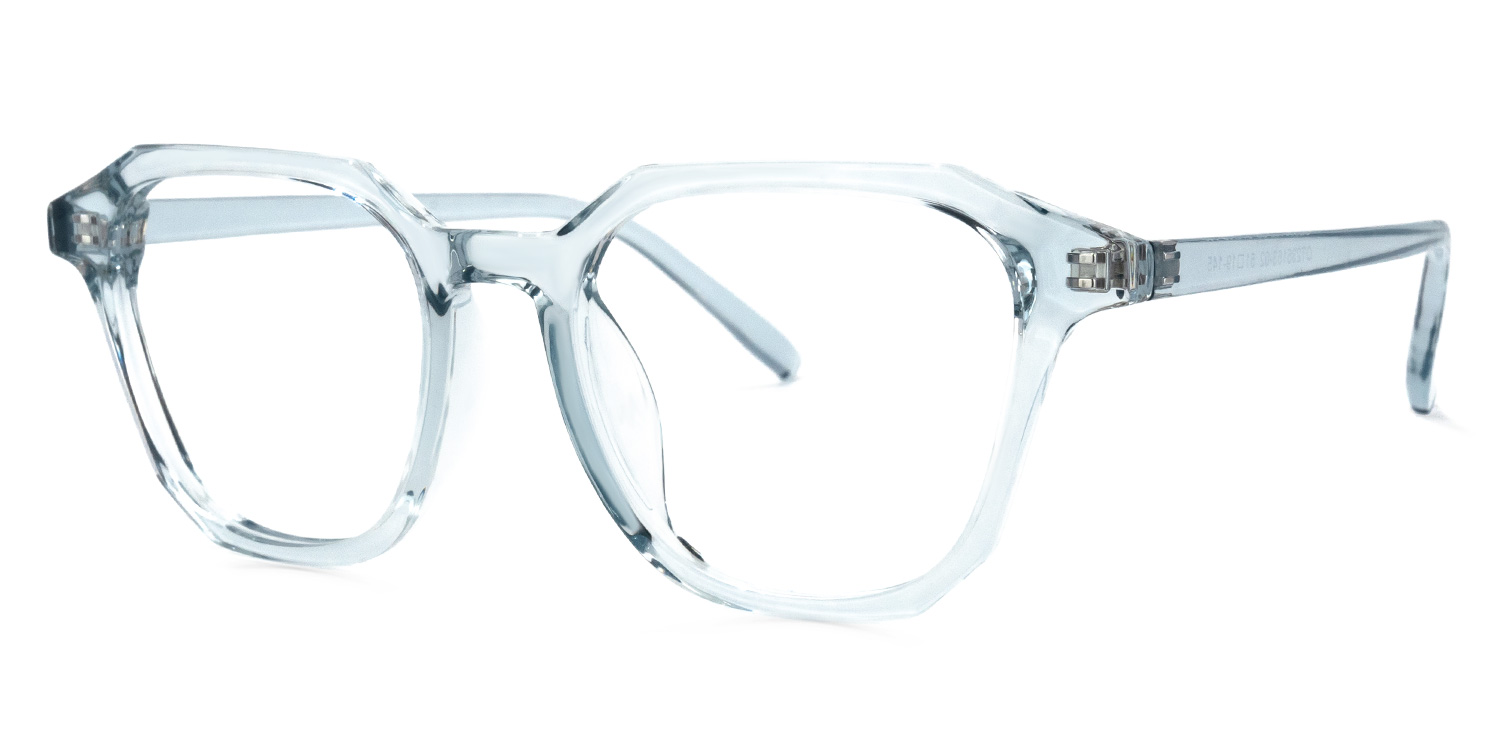 Preston Square Light-Blue Glasses | ZEELOOL Canada1