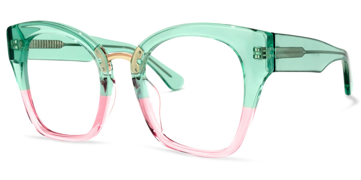 Denis Cat Eye Pink Glasses | ZEELOOL Canada1