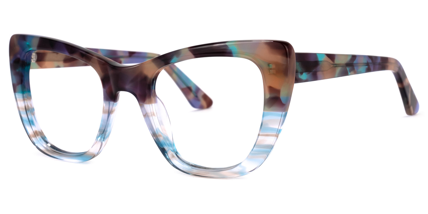 Lewis Cateye Multicolor Glasses | ZEELOOL Canada1