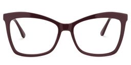Alfred Butterfly Dark Red Glasses0