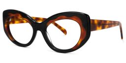 Toffee-Bites Cateye Tortoise Glasses1