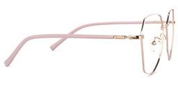 Bivins Geometric Pink Glasses5
