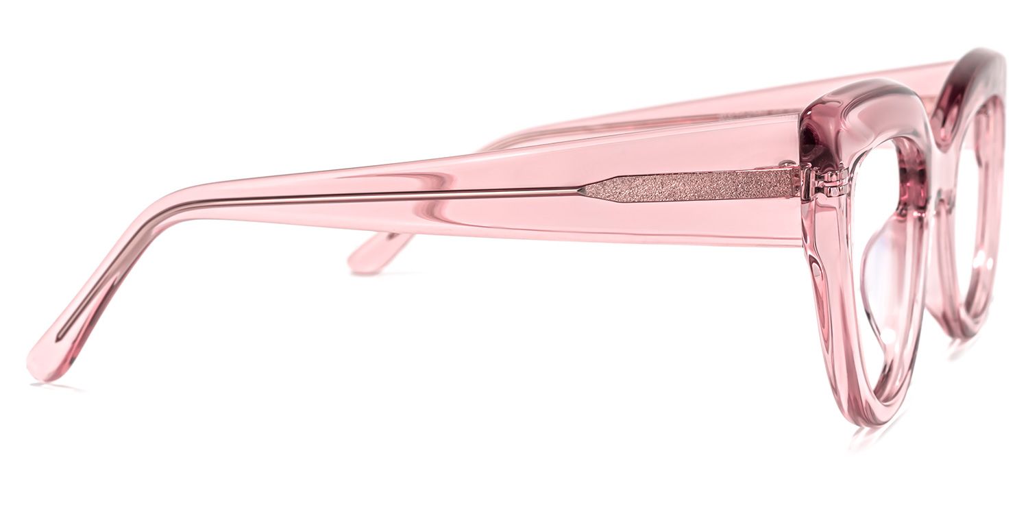Caren Cateye Pink Glasses | ZEELOOL Canada2