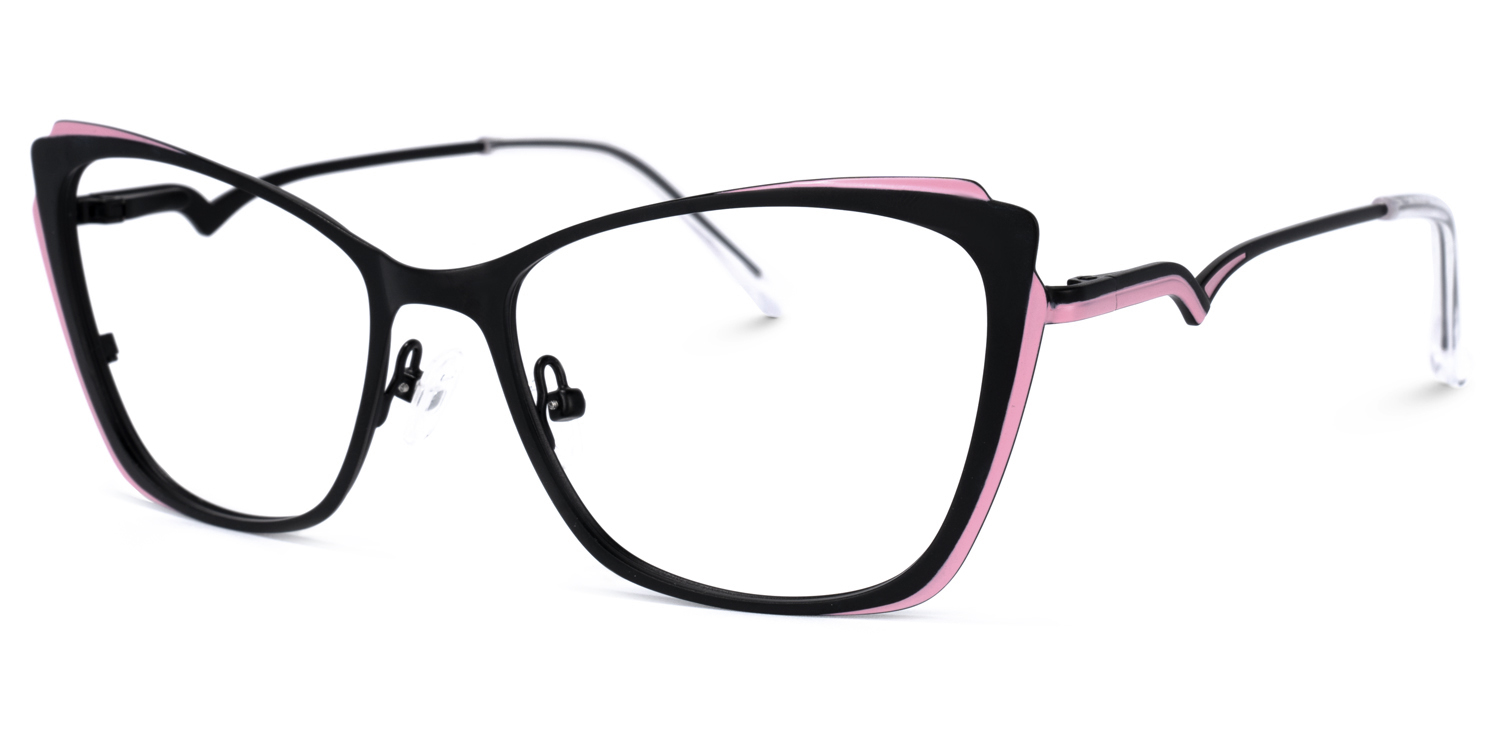 Divas Cateye Black Glasses | ZEELOOL Canada1