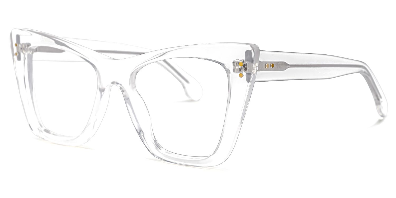 Kovacina Cateye Clear Glasses | ZEELOOL Canada1