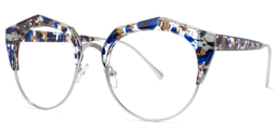 Latoya Geometric Floral Glasses1