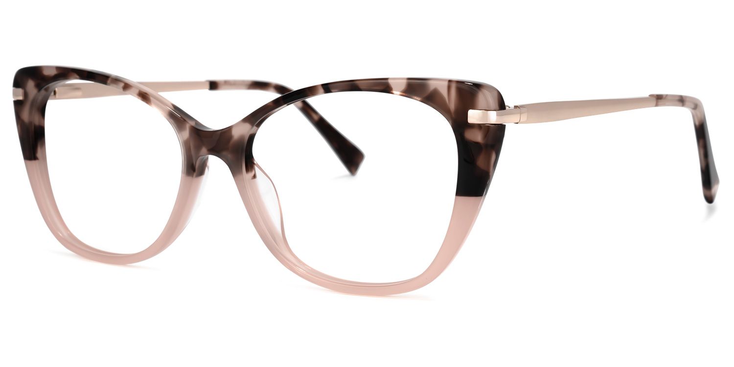 Posey Cateye Two-Tone Glasses | ZEELOOL Canada1