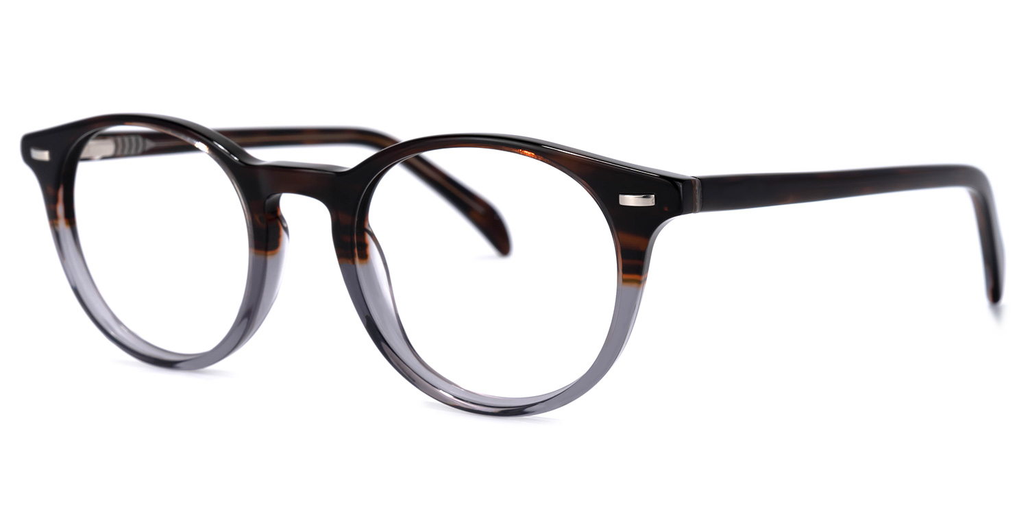 Yram Round Two-Tone Glasses | ZEELOOL Canada1