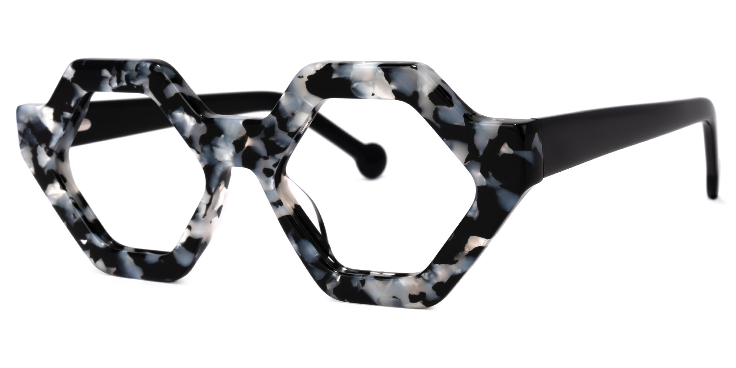 Barreto Geometric Marble Glasses | ZEELOOL Canada1