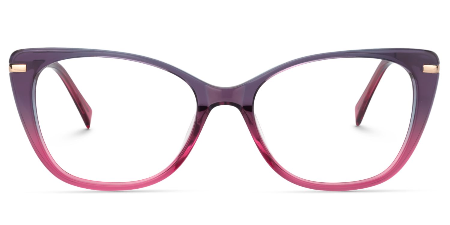 Cat Eye Red Glasses | ZEELOOL Canada0