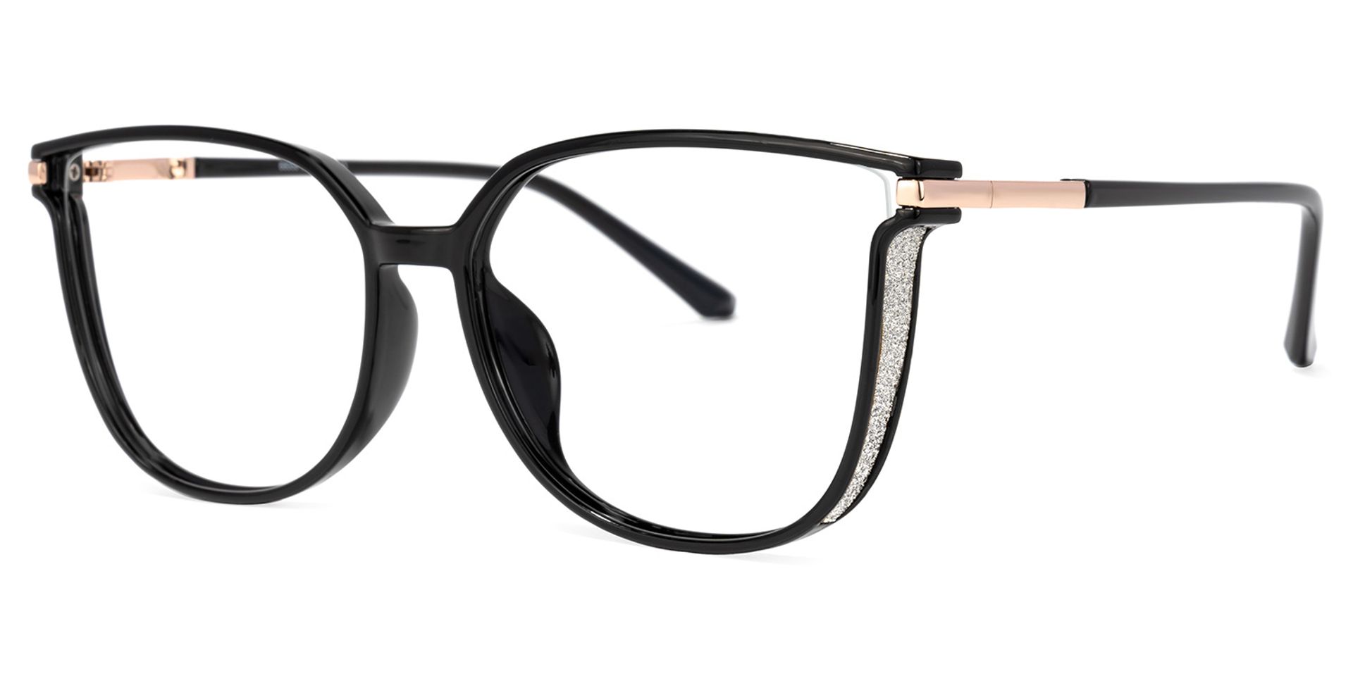 Rodz Square Black Frame Glasses with Prescription Lens3